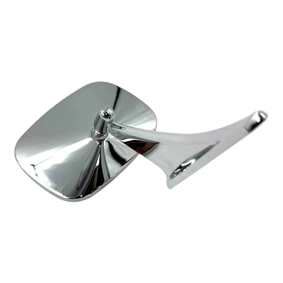 Chrome Outside Door Mirrors Replacement Pair for Pontiac GTO Grand Prix (1969–1972)
