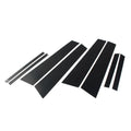 8 Pcs Car Door Window Column B C Pillar Trim for BMW X6 (2020-2021)