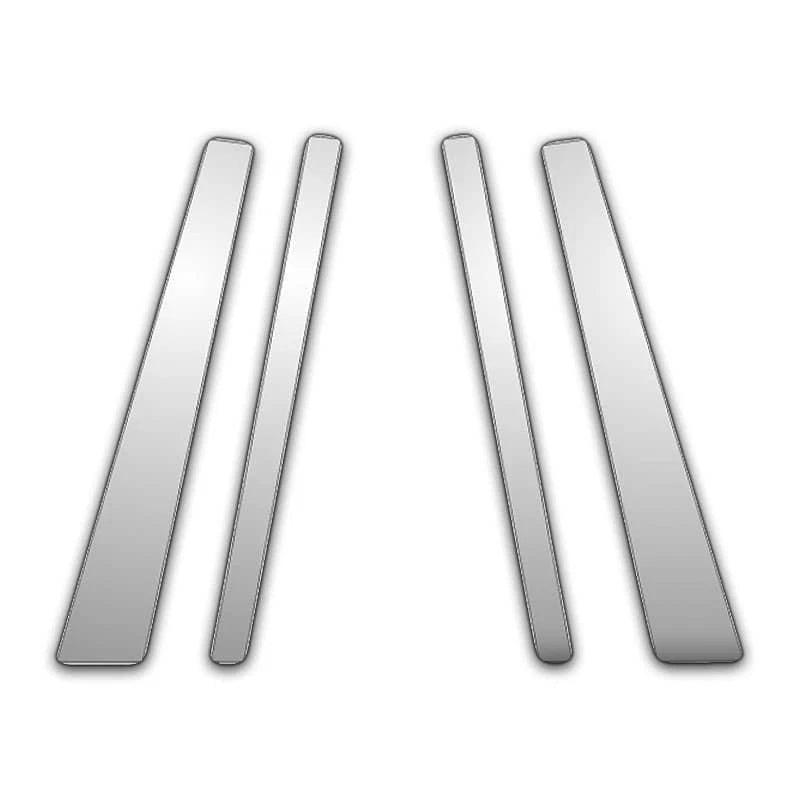 2006-2011 Chrome 4pc Pillar Covers to fit Hyundai Accent - P3661