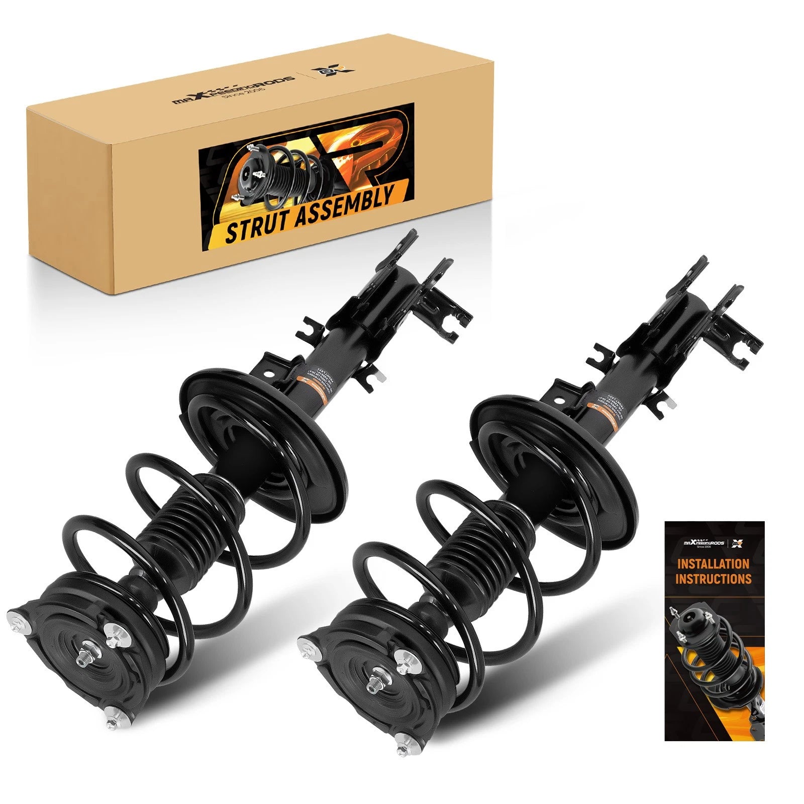 Pair Front Strut Springs for Nissan Murano (2009-2014)
