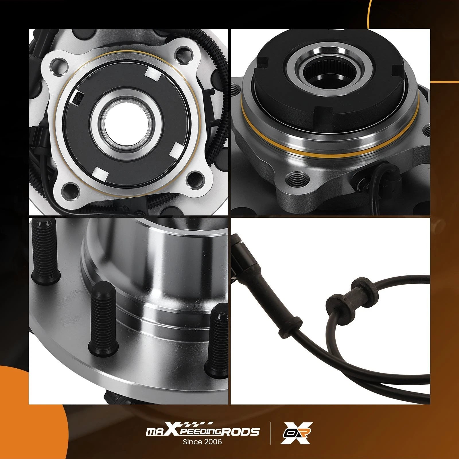 4WD Front Wheel Hub for Ford F250-F550 (1999–2004) 4x4 ABS