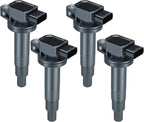 Set of 4 Ignition Coils for Toyota Yaris (2006–2014)