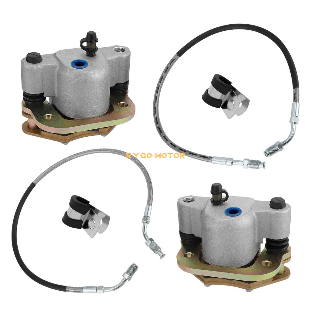 Front Brake Calipers & Hose Lines for Polaris Trail Boss 250 (1988–1991)