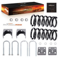 3" Lowering Coil Springs Kit 5" Drop Axle Flip For Ford Ranger/Mazda B 1998-2014