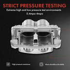 6x Front Brake Caliper & Ceramic Pads for Ford F-150