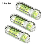 Set of 3 Green 30x9mm Bubble Vials for Spirit Levels