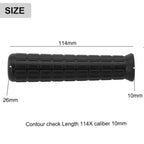 Square Shape Handles for Wheelbarrow (114mm x 8mm) Anti-skid Replacement