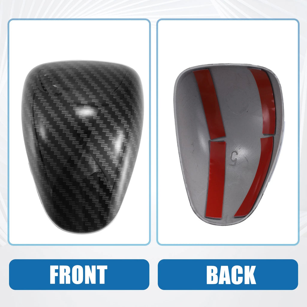 Gear Shifting Knob Cover Trim for Honda Accord Sedan (2013–2017) Carbon Fiber