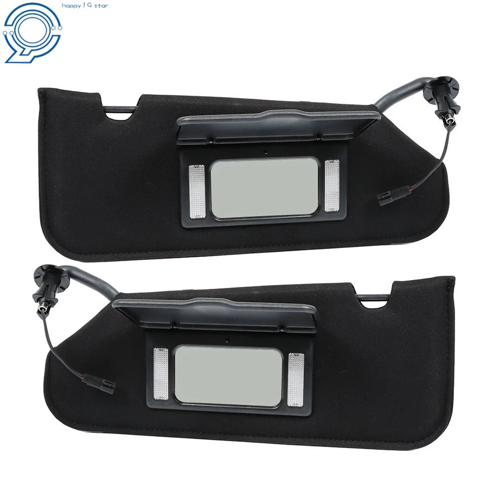 Sun Visor Vanity Mirror for Corvette C6 (2005–2013) 23142245 Black