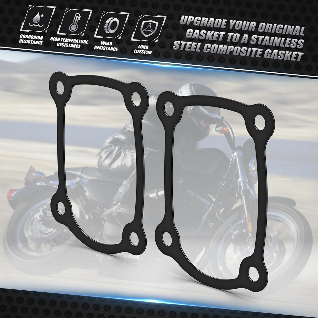 2X Tappet Cover Seals Gasket for Harley Road King FLHR FLHRC FLHP (M8 Engine)