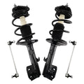 Set of 4 Front Struts & Sway Bar Links for Toyota Corolla Matrix (2009–2013)