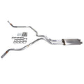 Dual Exhaust Pipe for Silverado 1996–1999 (2.5" Stainless, Corner Exit)