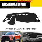 Dashboard Cover Pad Mat for Chevrolet Trax (2014–2020) 1-5X Black LHD