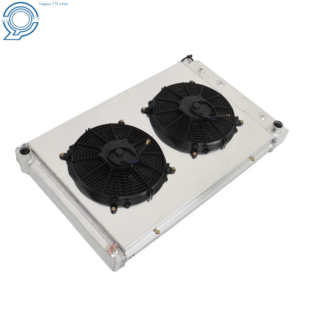 4 Row Radiator with Shroud Fan for Chevy C/K C10 C20 C30 K10 K20 (1973–1987)
