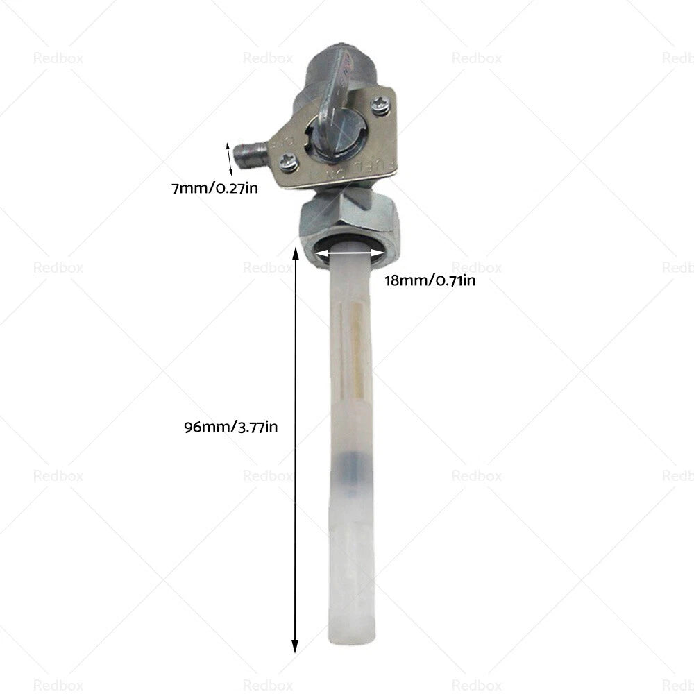 18mm Petcock Fuel Tap Switch for Honda TRX250 XL250R TRX250X TRX300 (1990–2006)