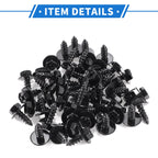 50 Pcs Fender Liner Splash Shield Bumper Cover Screw for Scion XD (2008–2014)