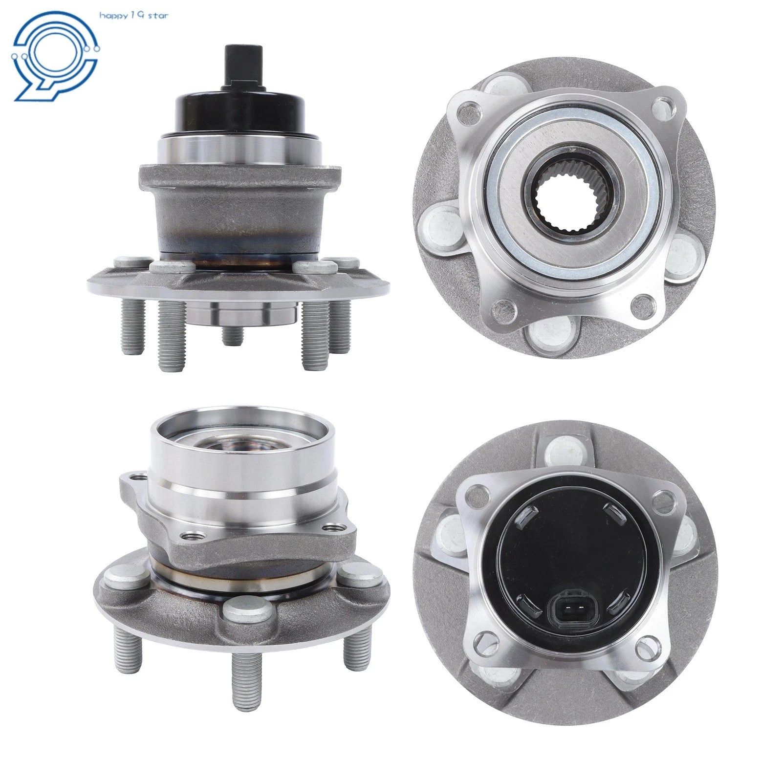 Set of 4 Wheel Hub Bearings for Toyota Prius (2004–2009)