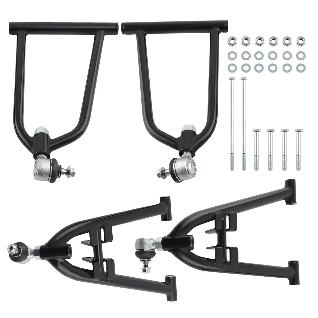4x Front Lower & Upper A-Arms for 2004 2005-2013 Yamaha YFZ450 YFZ450SE for ATV