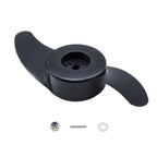 2-Blade Plastic Outboard Motor Propeller with M10 Locking Nut