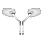 Chrome Rear View Mirrors for Harley Touring Street Road Glide 1982-2024