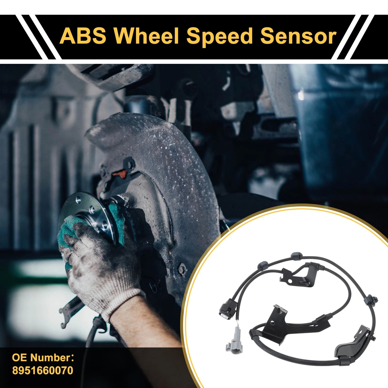 ABS Wheel Speed Sensor No. 8951660070 for Toyota FJ Cruiser (2007–2010)