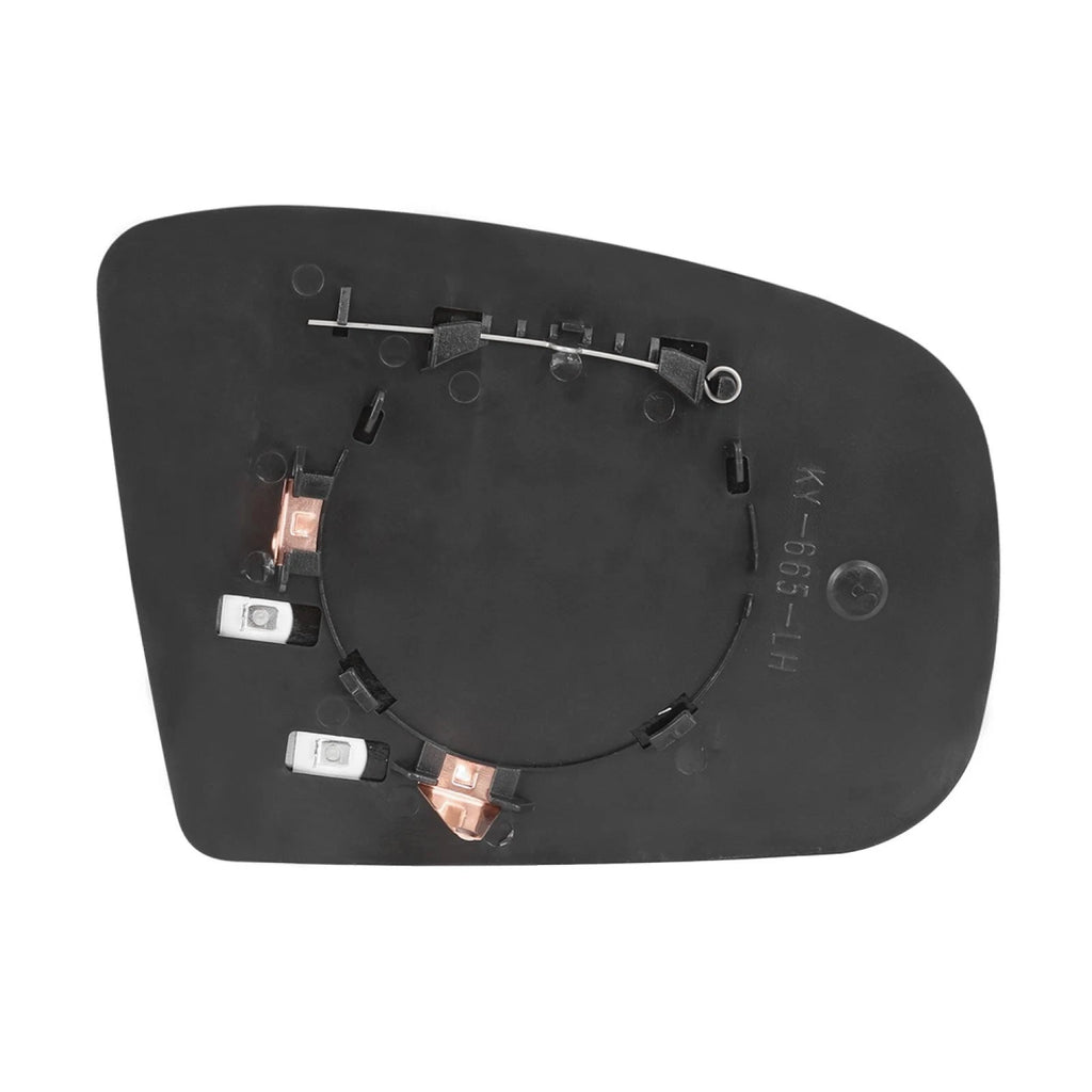 Heated Mirror Glass with Backing Plate Left Side LH for Mercedes-Benz GL 320 (2007–2012)