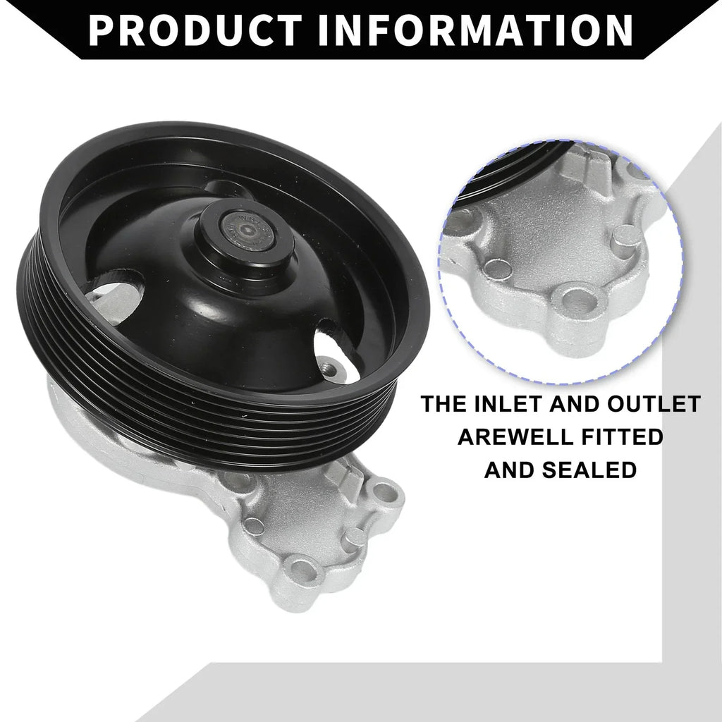 Water Pump with Rubber Ring Kit for Honda Accord City (2013-2015)