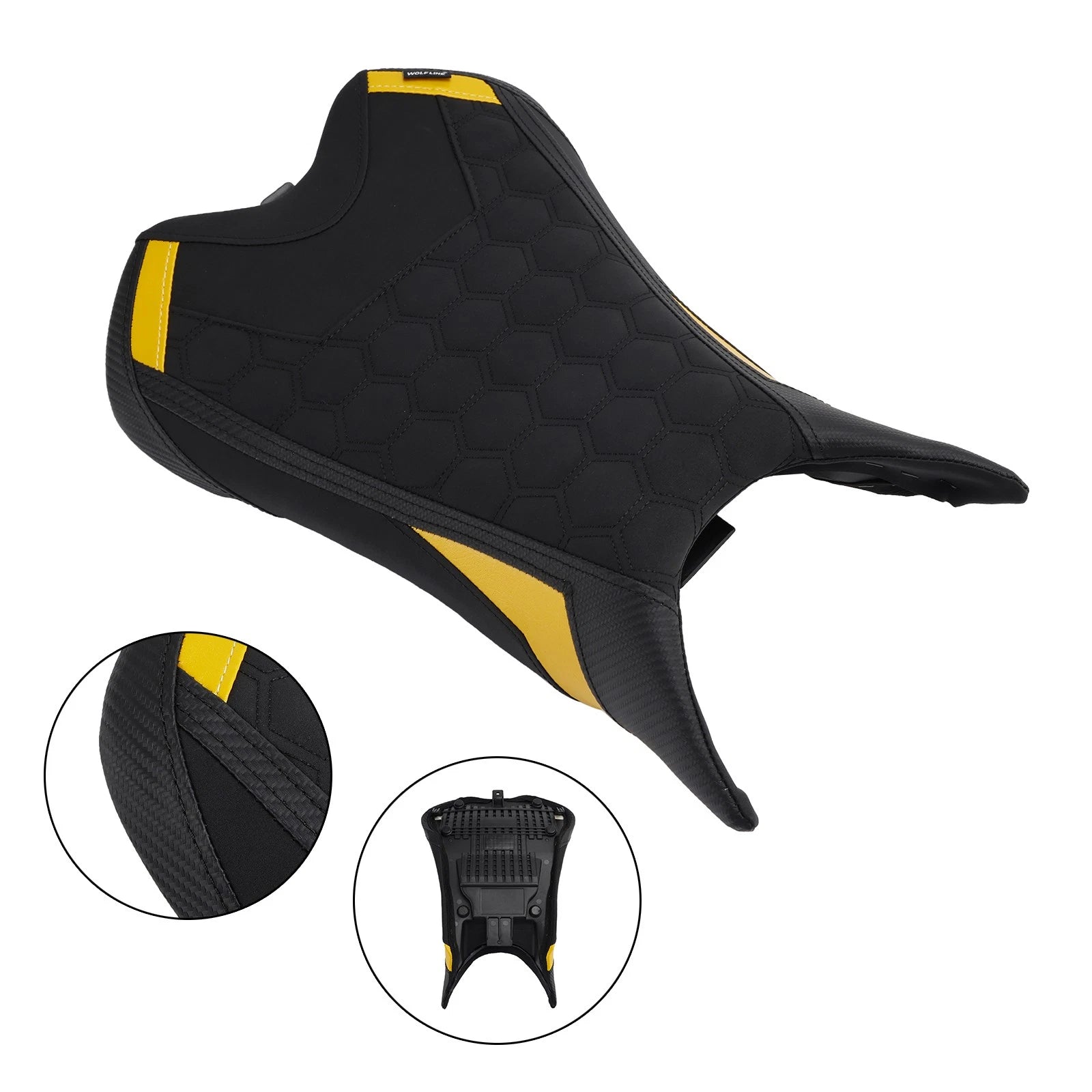 Front Raider Seat Driver Cushion for Street Triple 765R/RS (2023–2025)