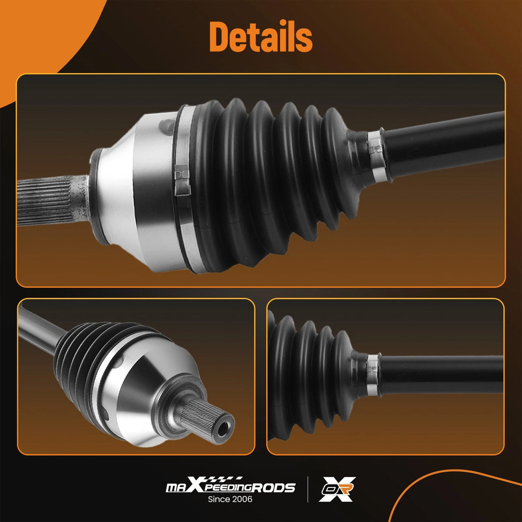 Front CV Axle Shaft Assembly Pair for Volvo C30 (2004–2013)