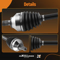 Front CV Axle Shaft Assembly Pair for Volvo C30 (2004–2013)