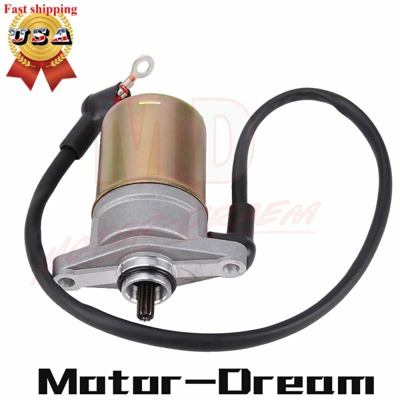 Electric Starter Motor for GY6 139QMB 50 60cc 80cc Scooter Moped ATV (2000–2023)