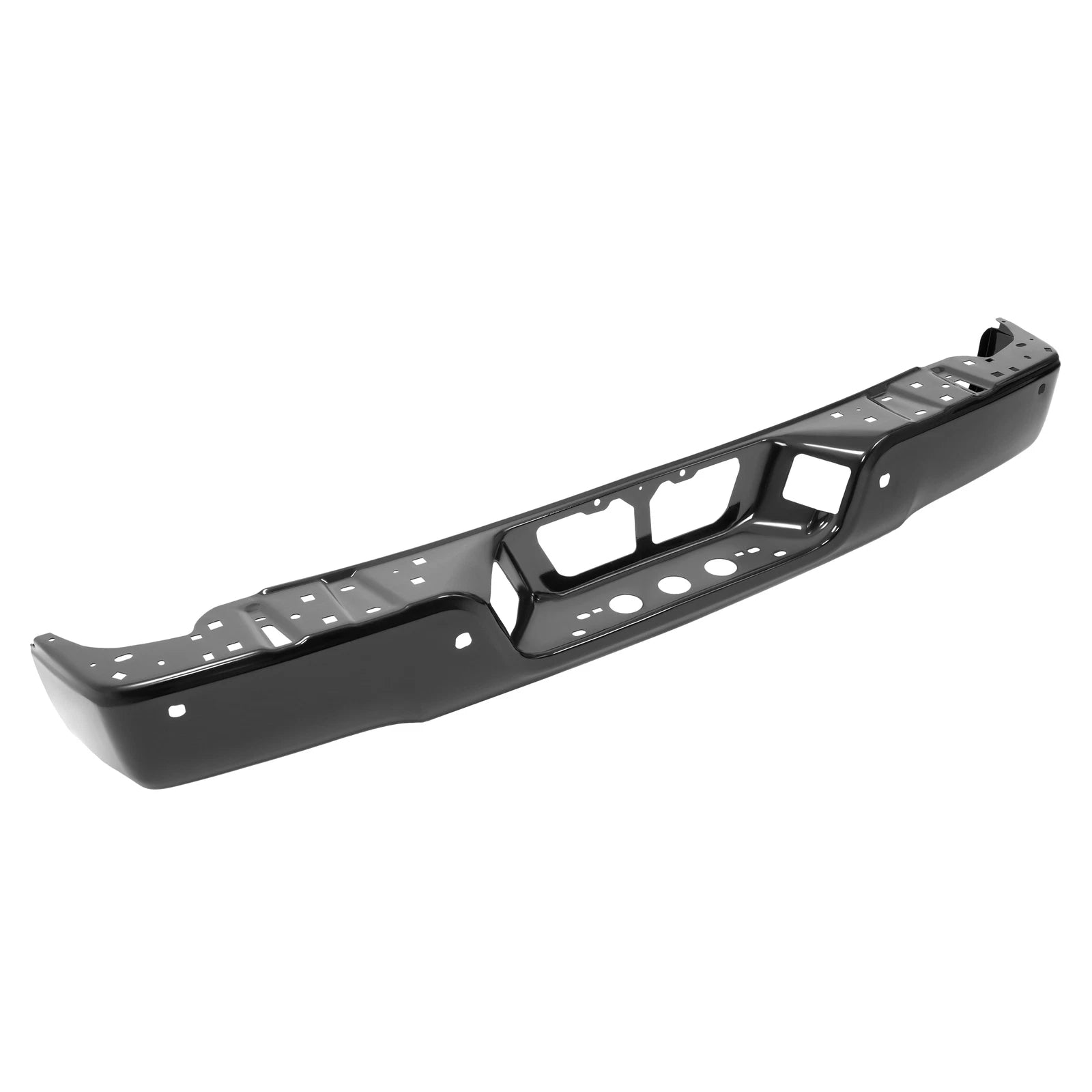 Steel Rear Step Bumper for Toyota Tundra (2007–2014) with Sensor Holes