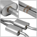 Stainless Steel Cat Back Exhaust System Kit for Dodge Challenger (2015–2019)