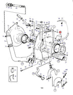 Rubber Cushion Block 875531 for Volvo Penta AQ 270 280 SP (CEF501008K)