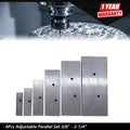 Set of 6 Adjustable Parallel Measurement Tools for Precision Work
