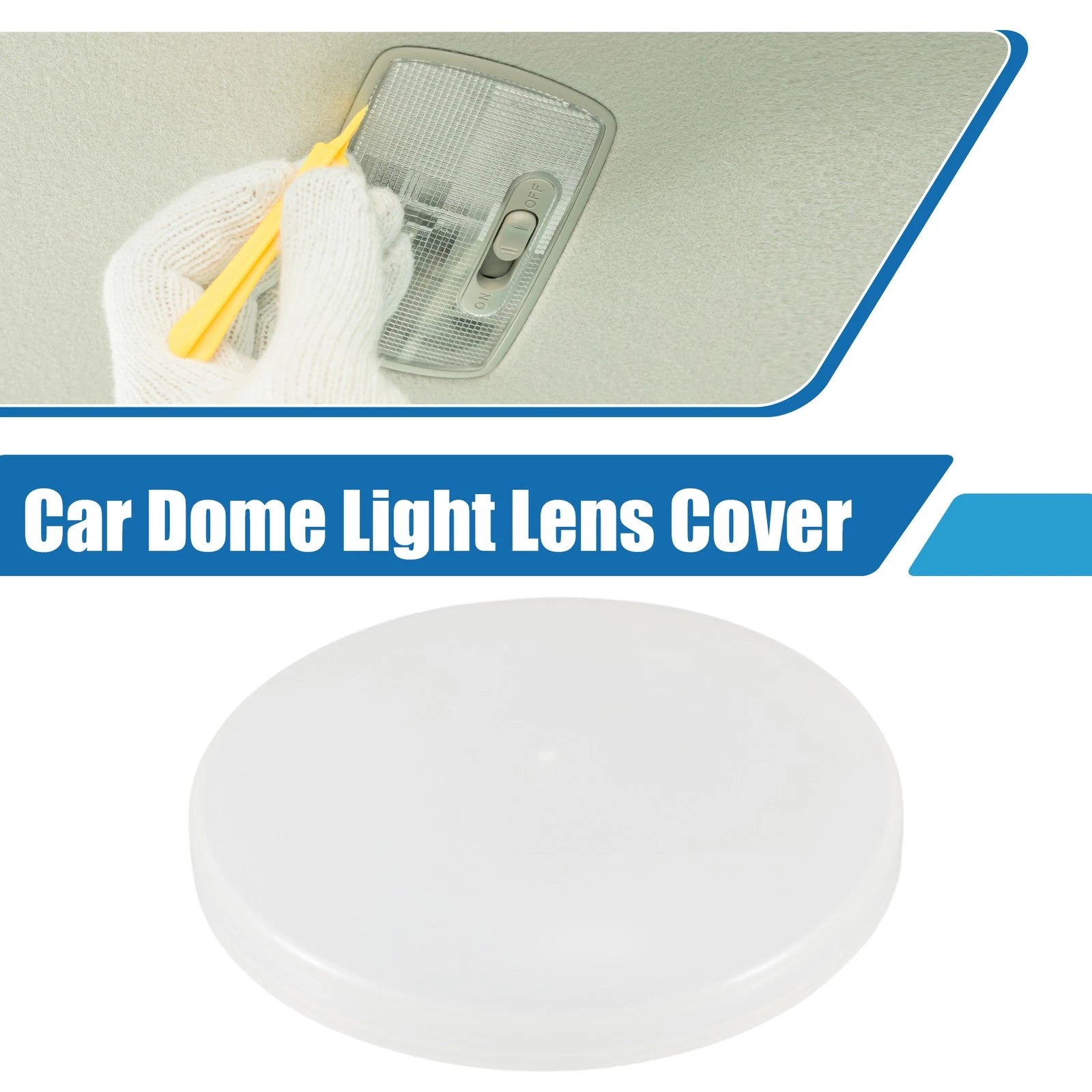 Dome Light Lens for Ford Crown Victoria (1998–2011) White