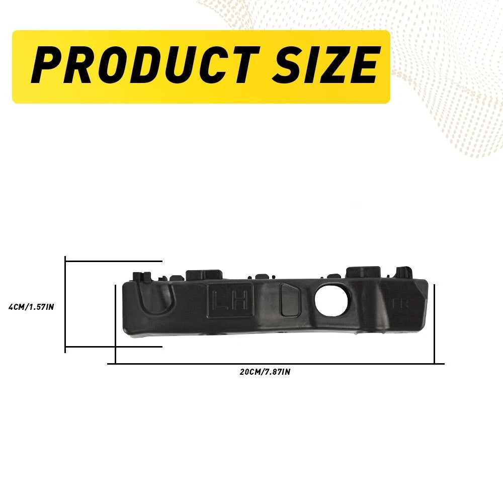 Front Bumper Bracket Set for 2019-2022 Kia Forte (Left & Right)