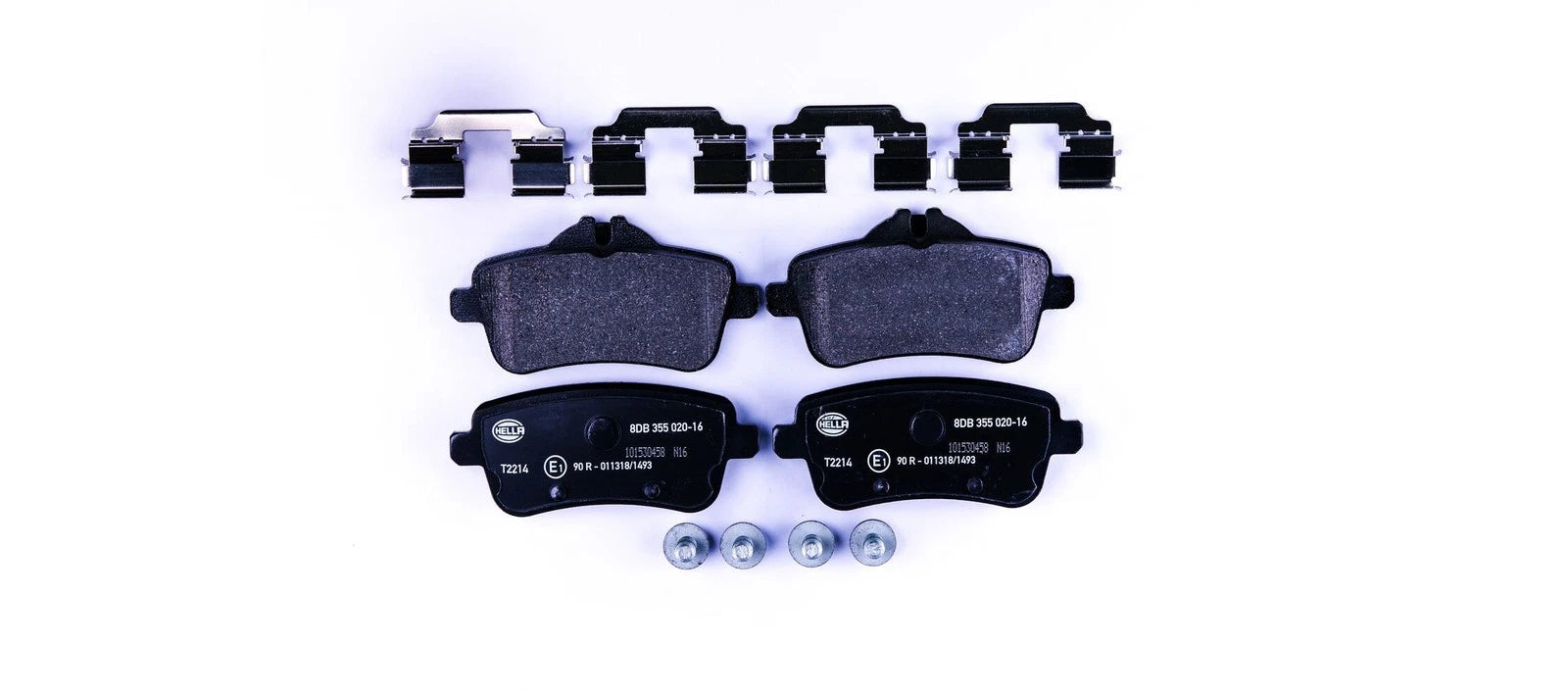 Set of 4 Rear Disc Brake Pads for Mercedes-Benz GLS63 AMG (2017–2023)