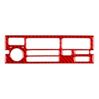 Carbon Fiber Red Radio CD Panel Trim for BMW 3 Series E36 (1994–1996)