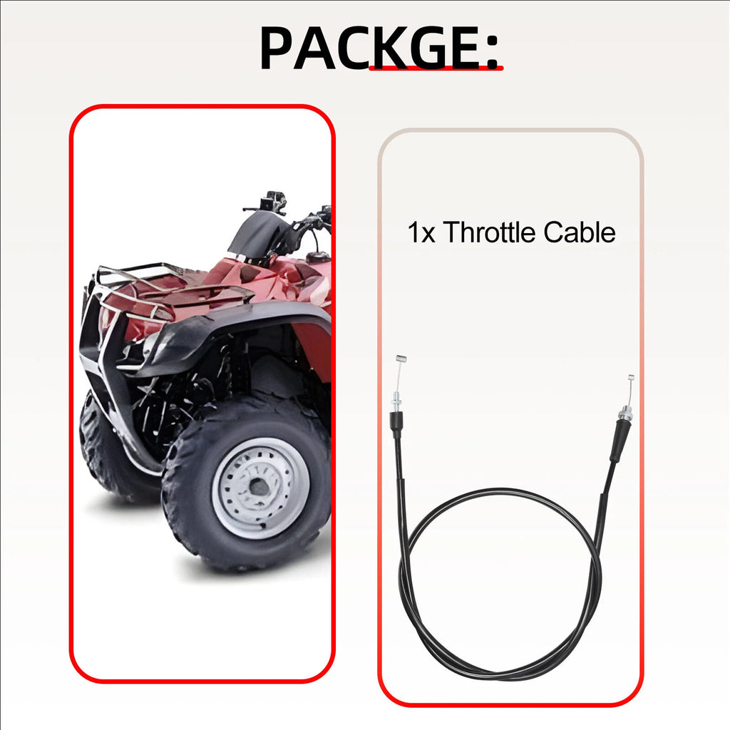 Throttle Cable for Honda Foreman 450 TRX450 (1998-2004)