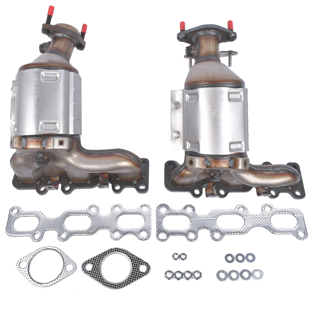 Pair Front Catalytic Converters for Ford Explorer Flex (2013–2019)