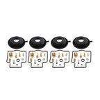4 x Carburetor Repair Kits for Kawasaki ZX250 ZXR250R (1989-1991)