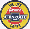 Vintage Replica Tin Metal Sign for Chevrolet (Genuine Part)