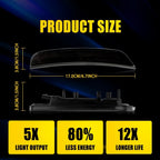 LED Front Bumper Side Marker Lights for Dodge Durango (2021–2023)