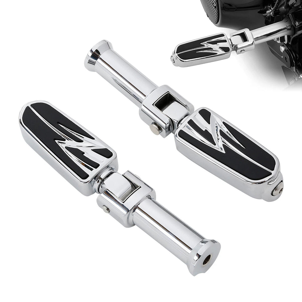 Passenger Foot Pegs with Bracket for Harley Softail Street Bob Low Rider (2018–2025)