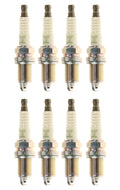 Set of 8 NGK V-Power Spark Plugs Gap 0.044 for Dodge Jeep 4.7L V8 (2002–2009)