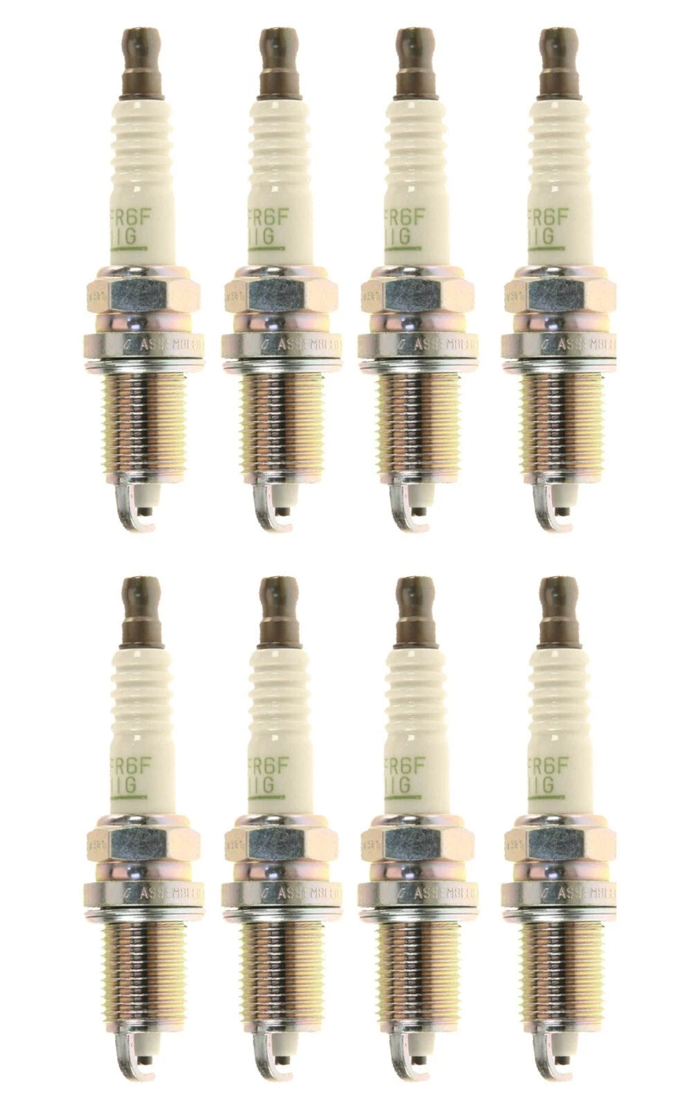 Set of 8 NGK V-Power Spark Plugs Gap 0.044 for Dodge Jeep 4.7L V8 (2002–2009)
