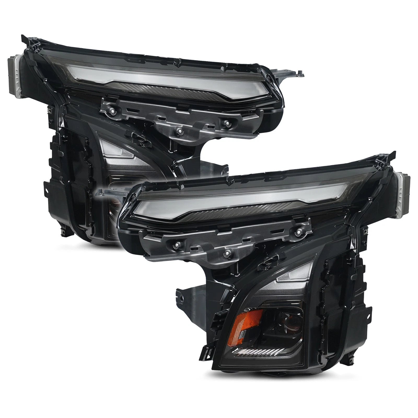 Set of 2 Full LED Headlights for Chevy Equinox (2025–2027) W/O Sequential