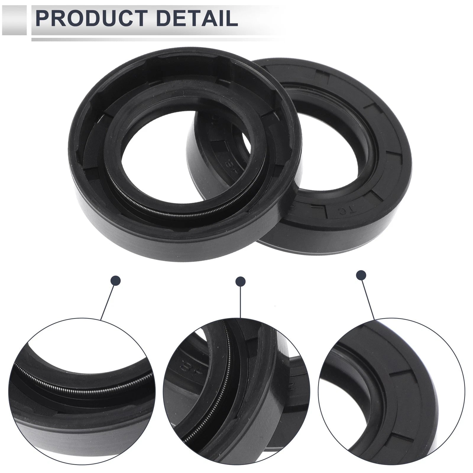 Set of 5 Oil Seal Rotary Shaft Seal TC Ring 28x48x10mm Nitrile Rubber
