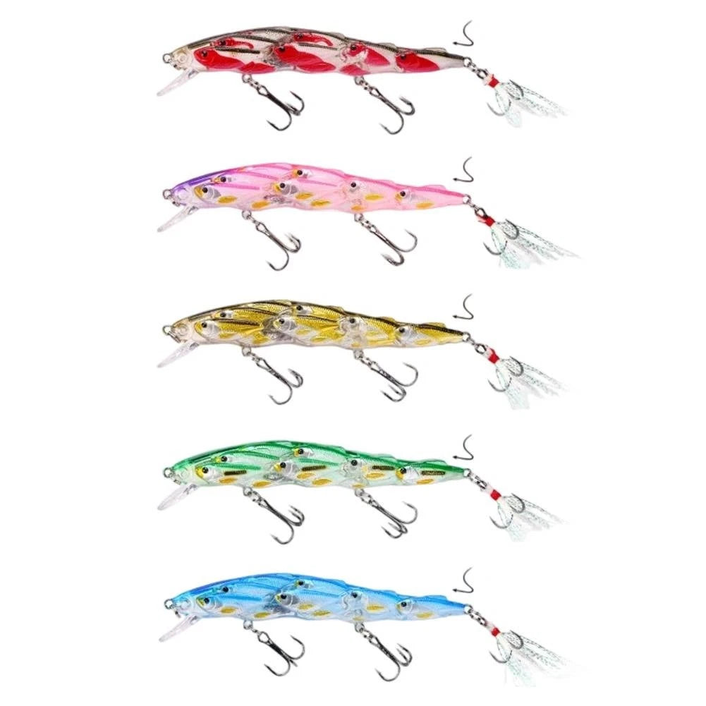 Crankbait Fishing Lures Set of 4 - Increased Noise Attraction